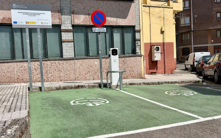 Cargea, la nueva aplicación para utilizar los puntos de recarga de vehículos eléctricos de Reinosa
