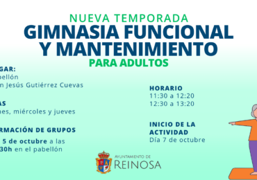 El Ayuntamiento amplía a tres días semanales las clases gratuitas de gimnasia de mantenimiento