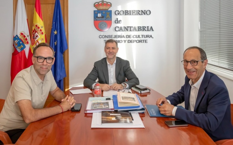 Reinosa aborda con el Gobierno de Cantabria nuevos proyectos en materia de cultura,  deporte y turismo