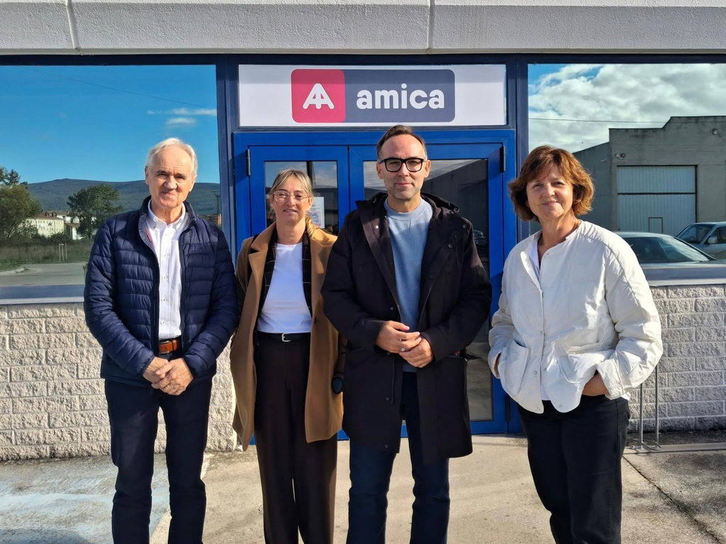El Ayuntamiento de Reinosa visita Amica y destaca su labor en la inclusión laboral